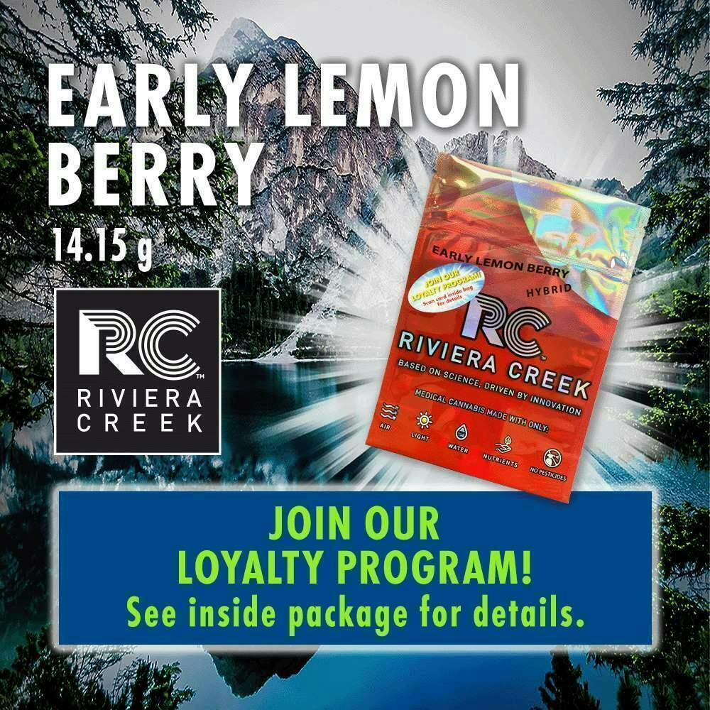 Riviera Creek | Flower - Early Lemon Berry by Riviera Creek
