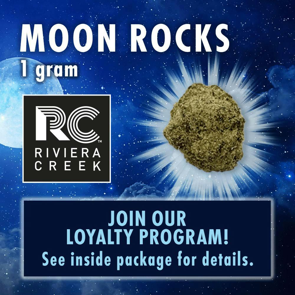 Riviera Creek | 1G Infused Flower - Moon Rocks - Riviera Creek