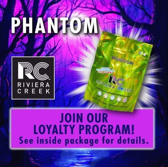 Riviera Creek | Flower - Phantom by Riviera Creek