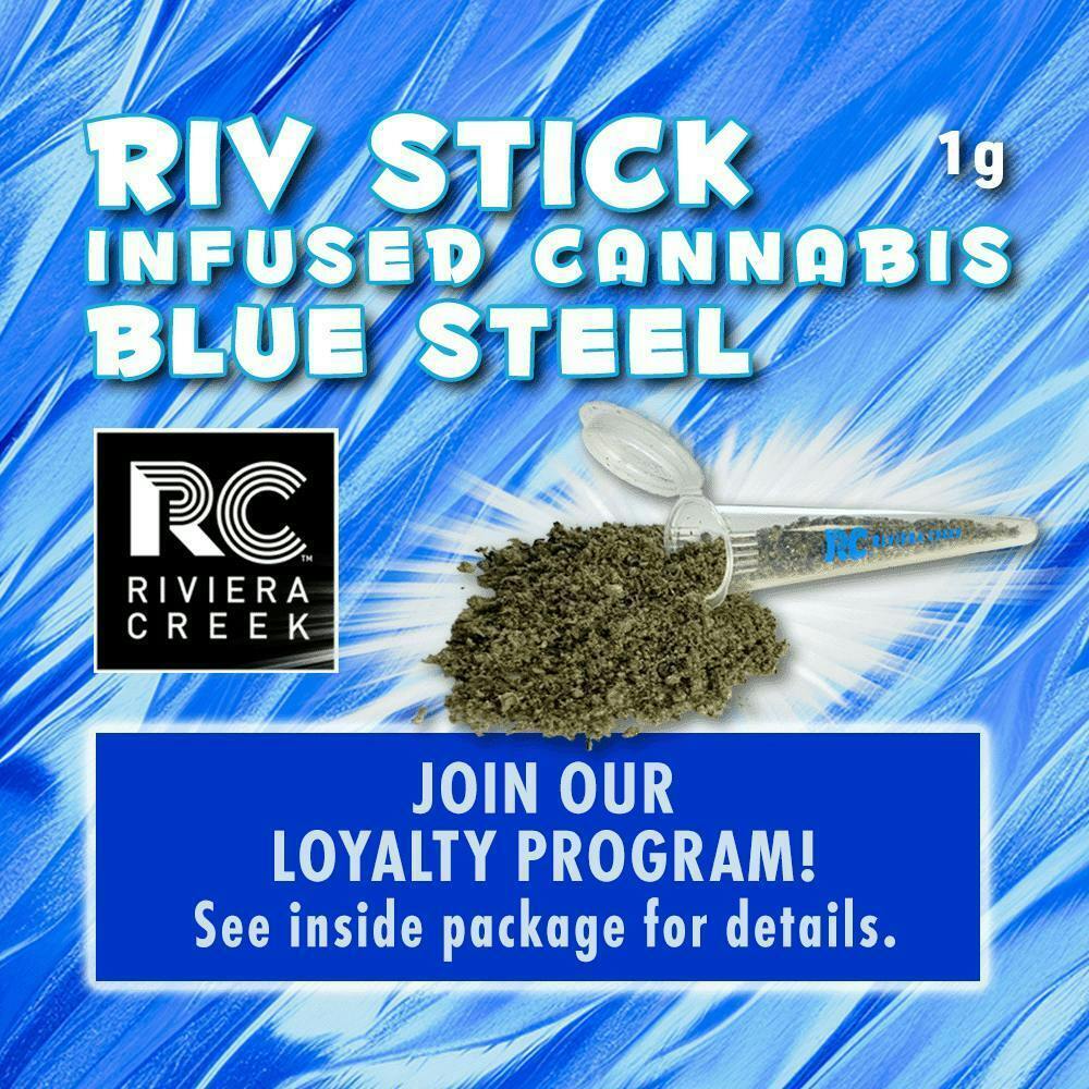 Riviera Creek | 1G Riv Stick Infused Flower - Blue Steel