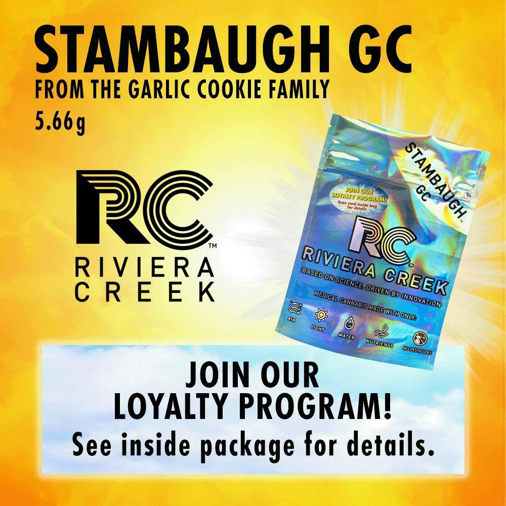 Riviera Creek | 5.66G Flower - Stambaugh Garlic Cookies