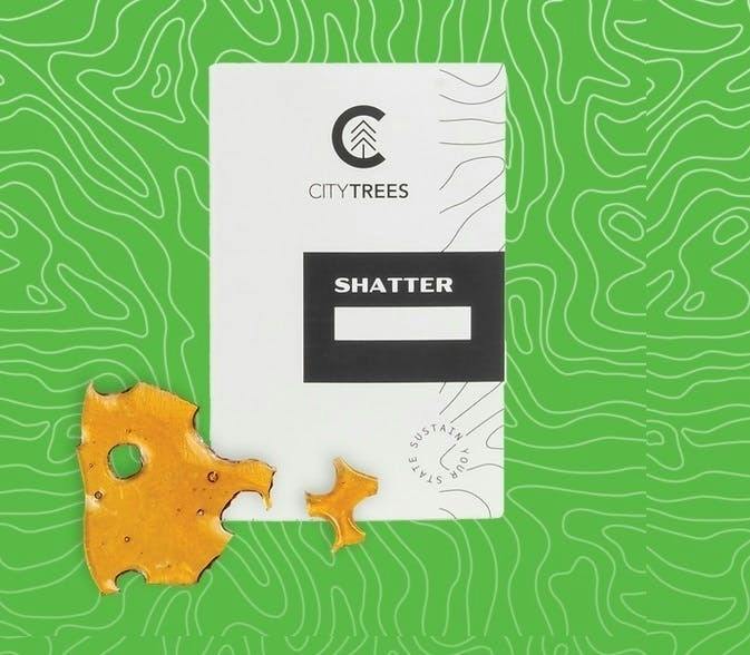 Cookie Bomb Shatter | 1g at Greenleaf Wellness Cannabis Weed Dispensary Reno