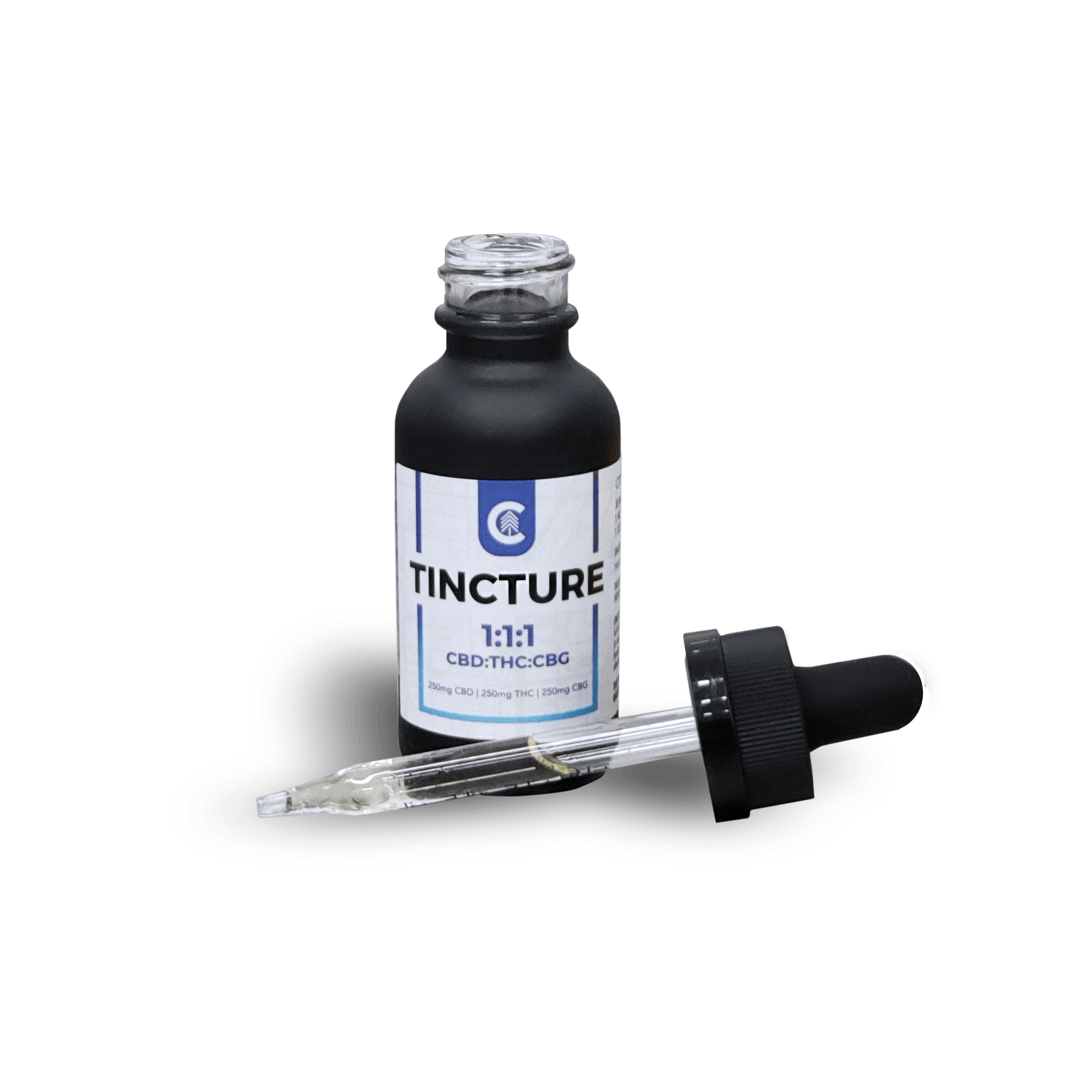 Blue Agave 1:1:1 THC/CBD/CBG Tincture | 250mg by City Trees