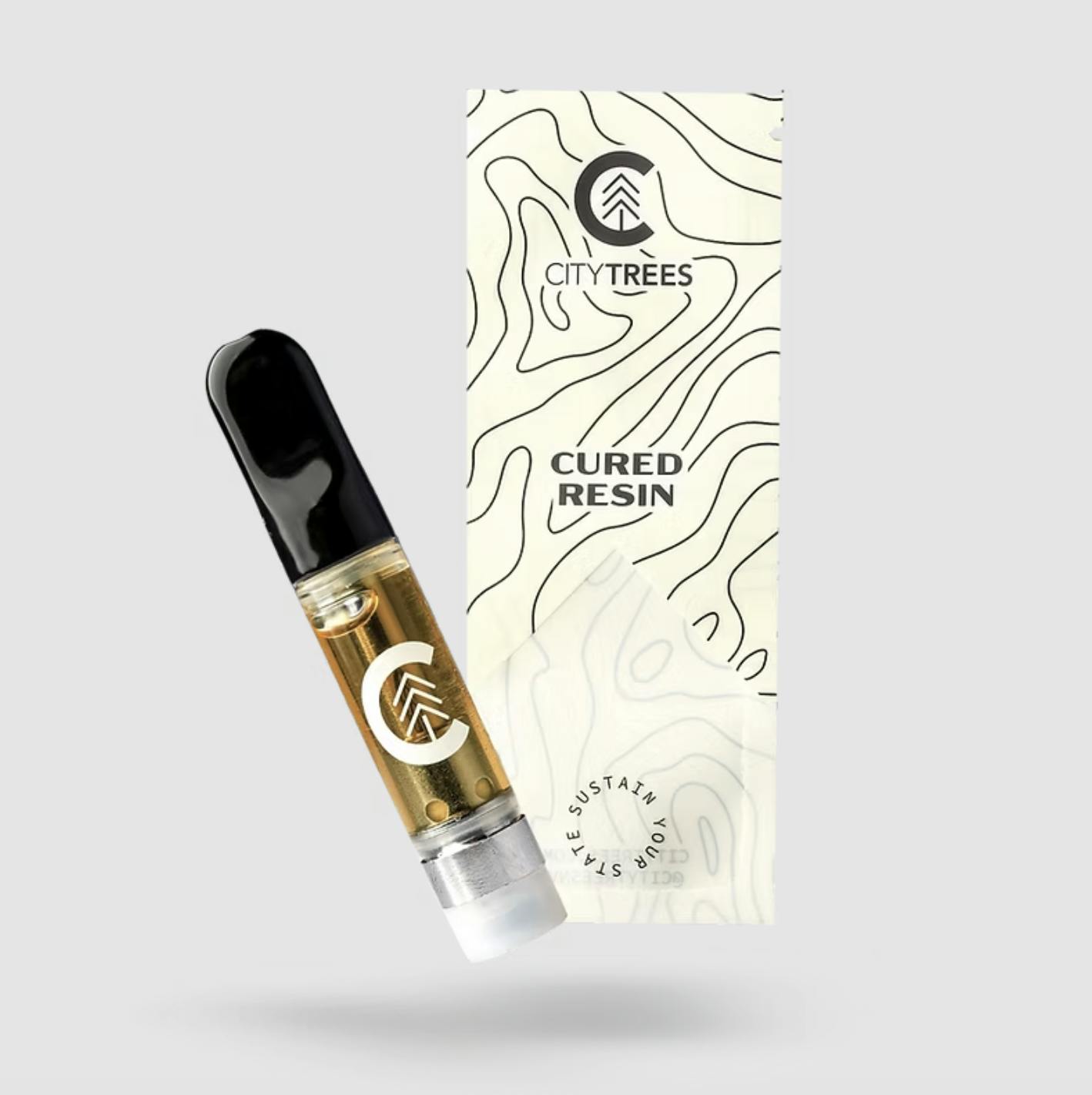Bigfoot Glue (S) Cured Resin Vape Cartridge | 0.85g by City Trees