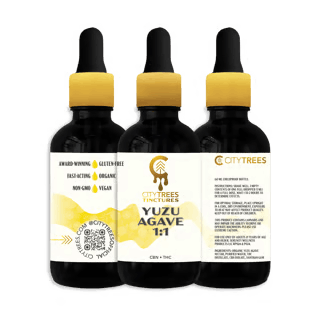 Yuzu Agave 1:1 THC/CBN Tincture | 250mg by City Trees