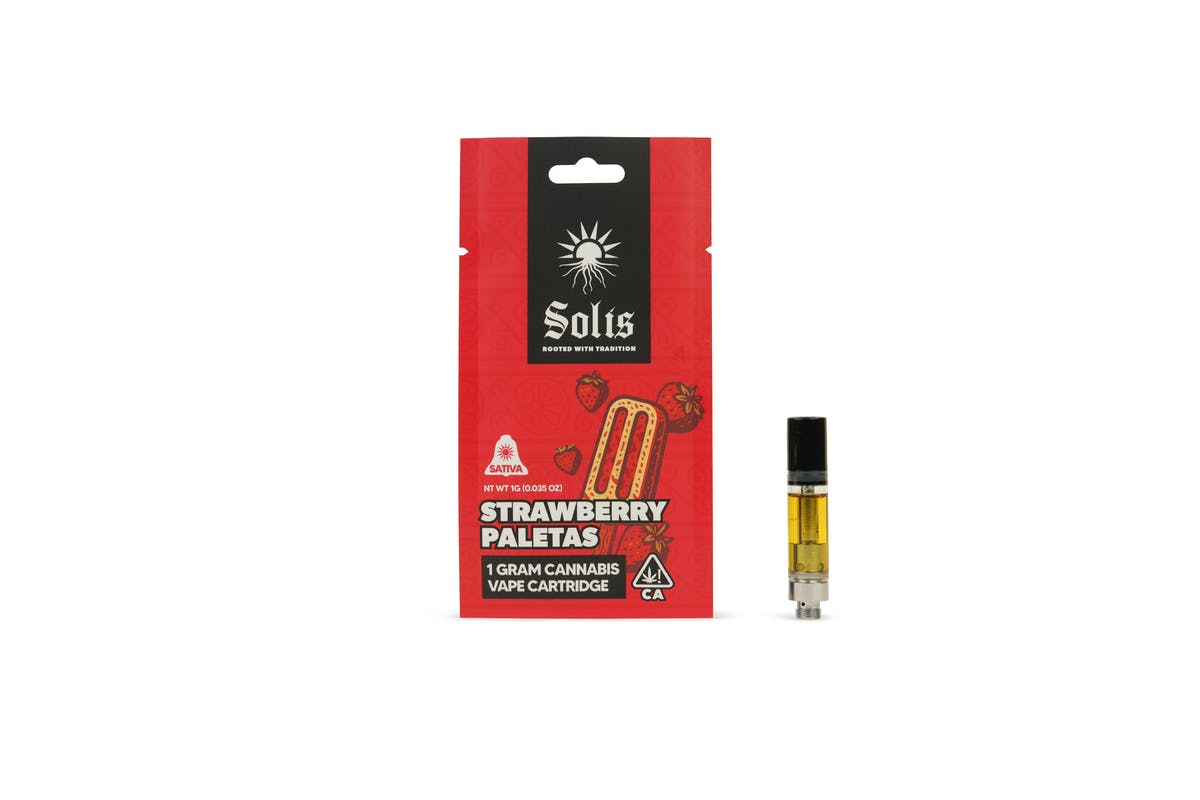 Strawberry Paletas Distillate Vape