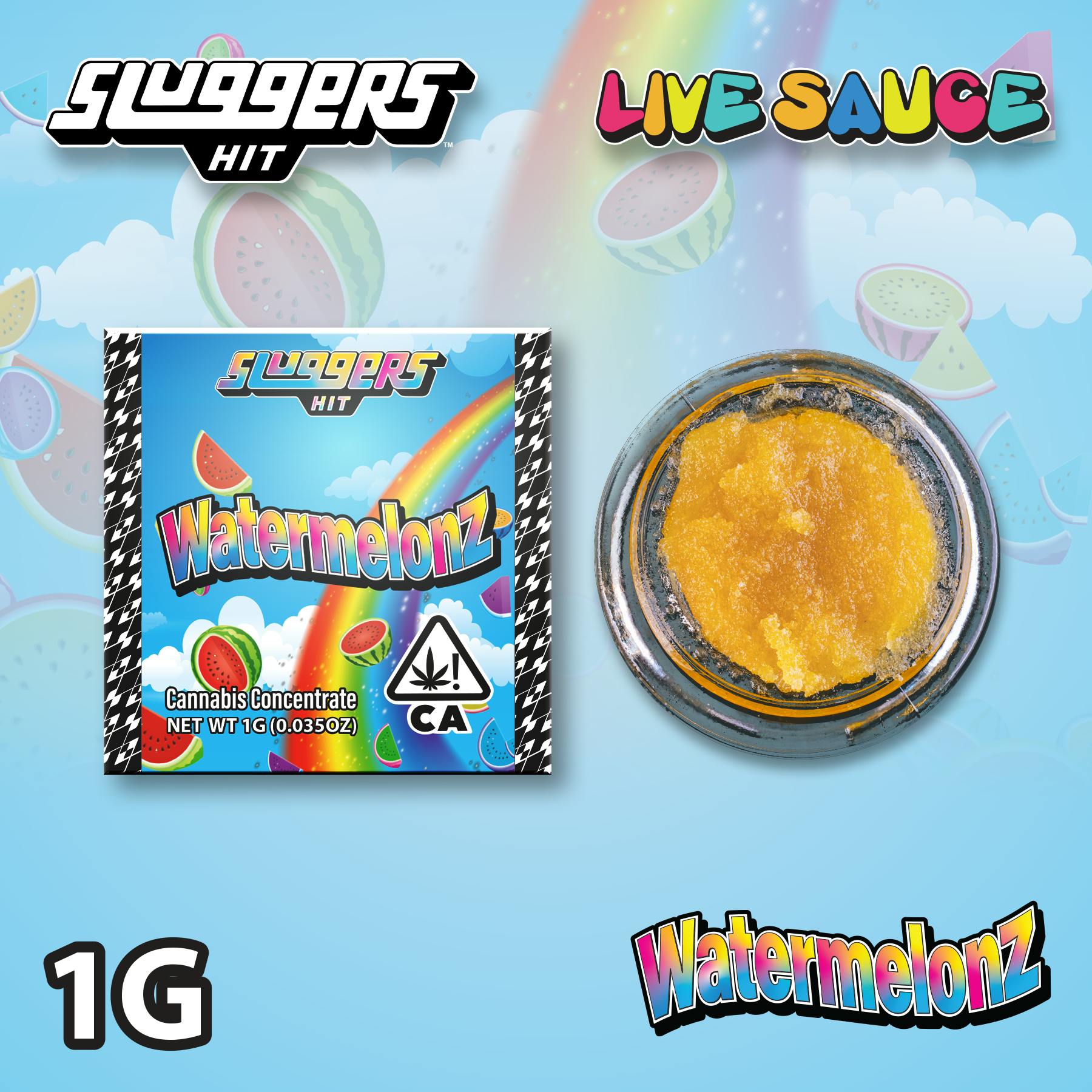 Sluggers Hit — Watermelon Zkittlez