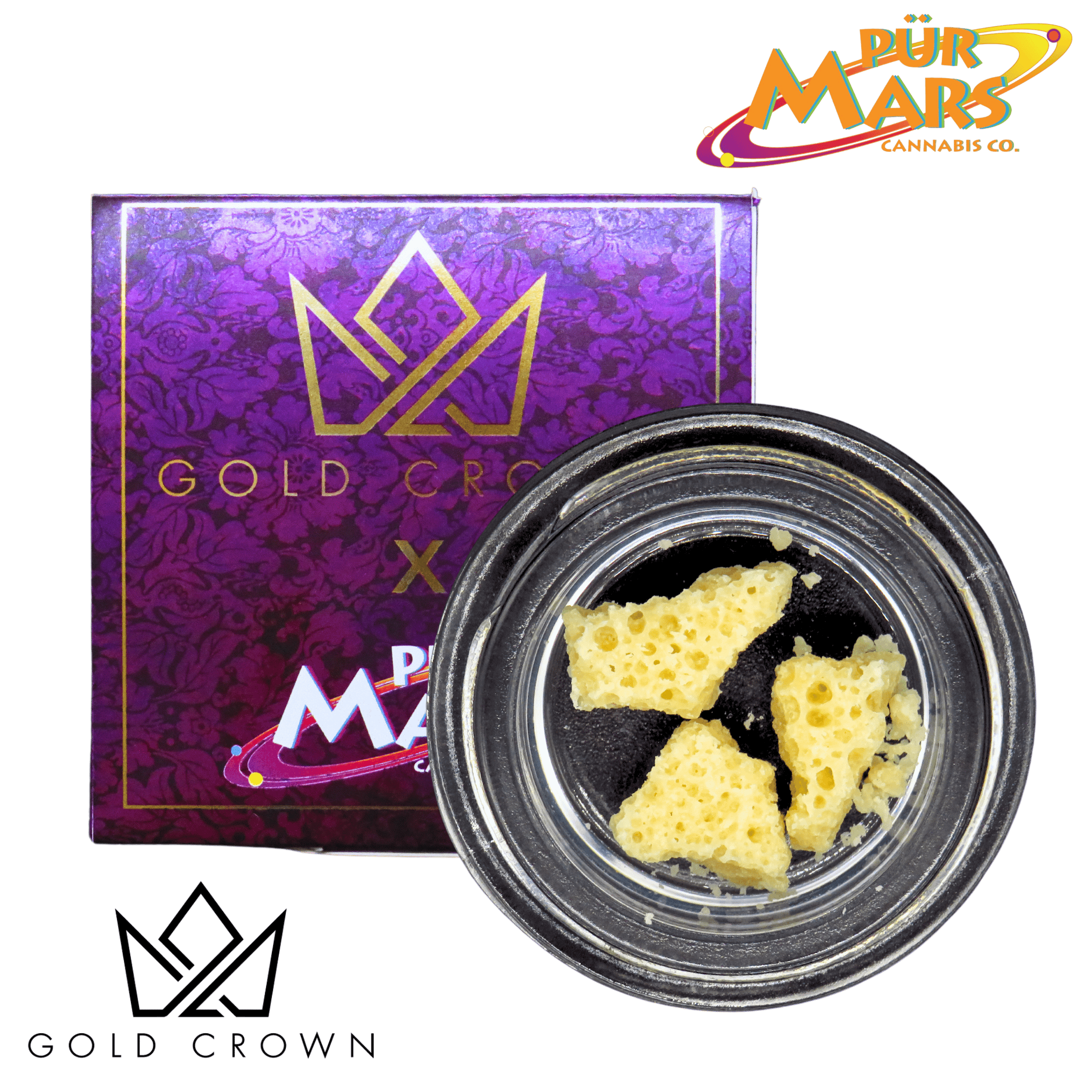 Gold Crown x Peninsula Gardens | Larry Bird | Crumble | 1g by Gold Crown