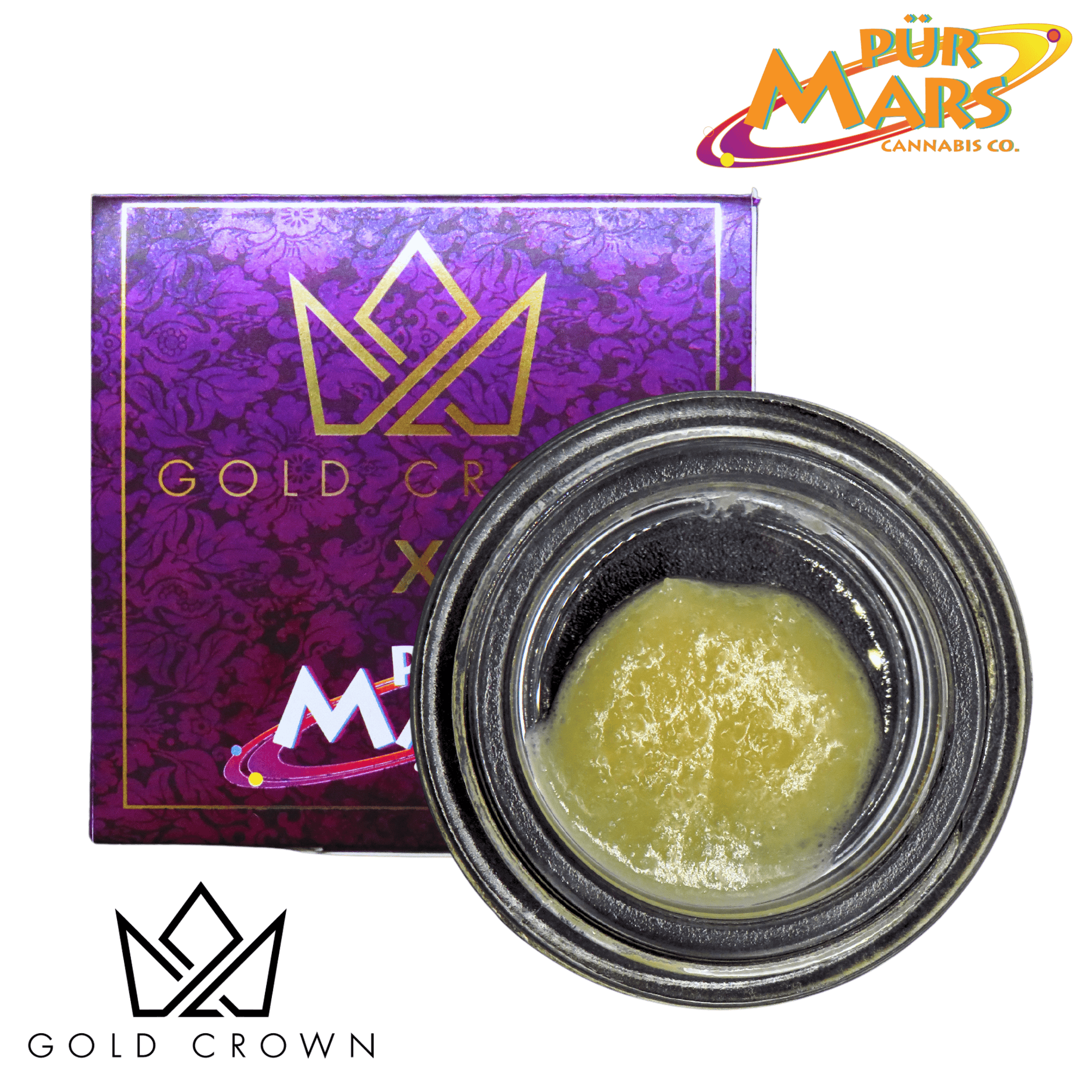 Gold Crown x Peninsula Gardens | Larry Bird | Badder | 1g by Gold Crown