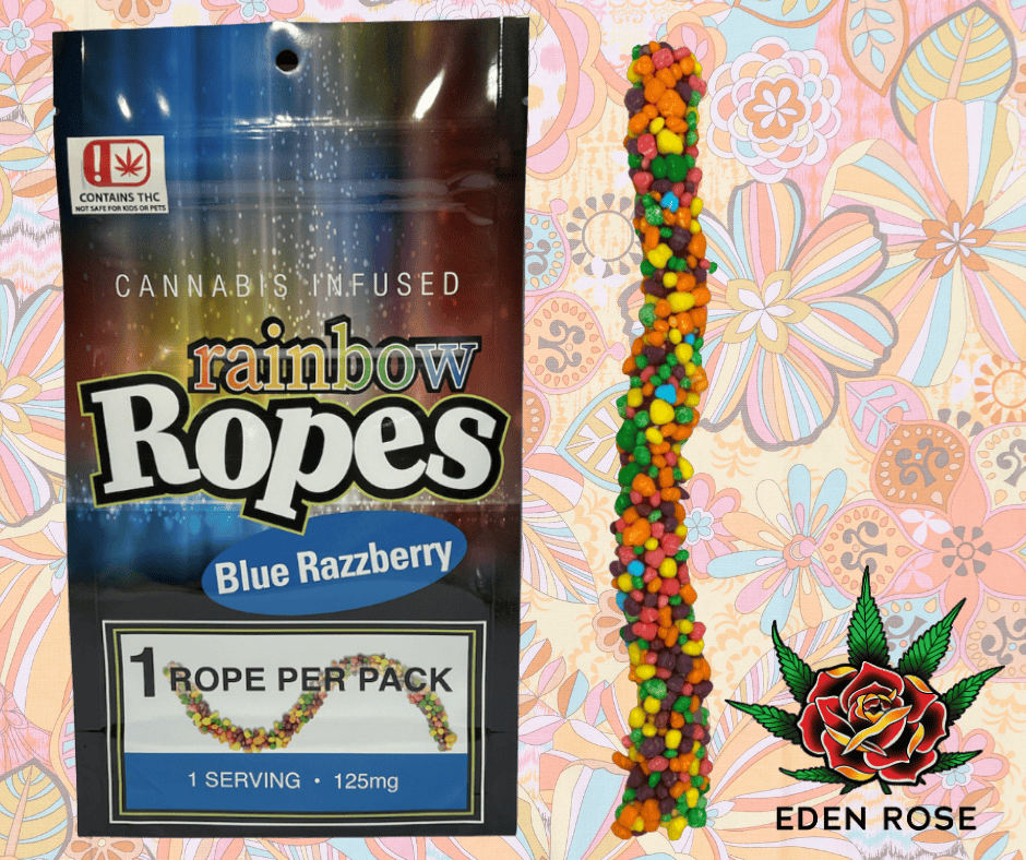 125MG Rainbow Rope - Blue Razzberry