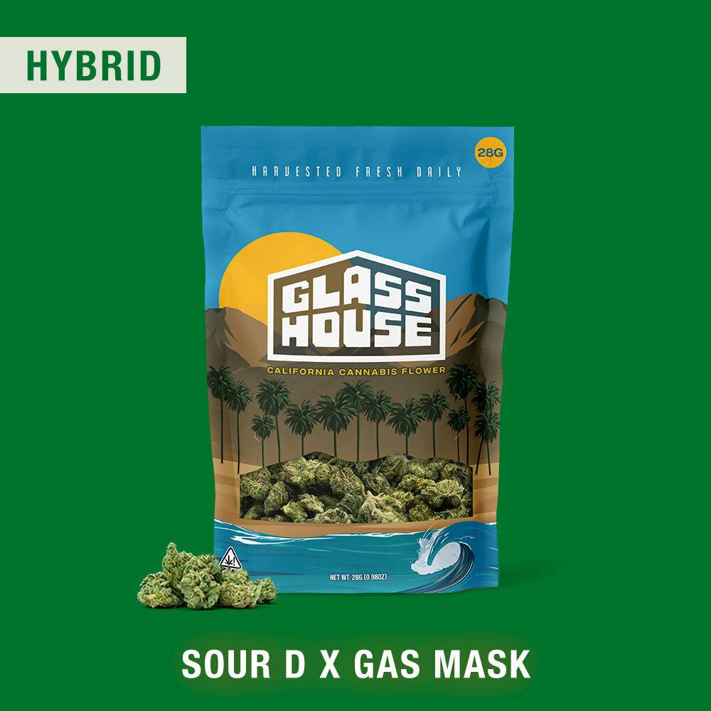Glass House Farms: Sour D X Gas Mask