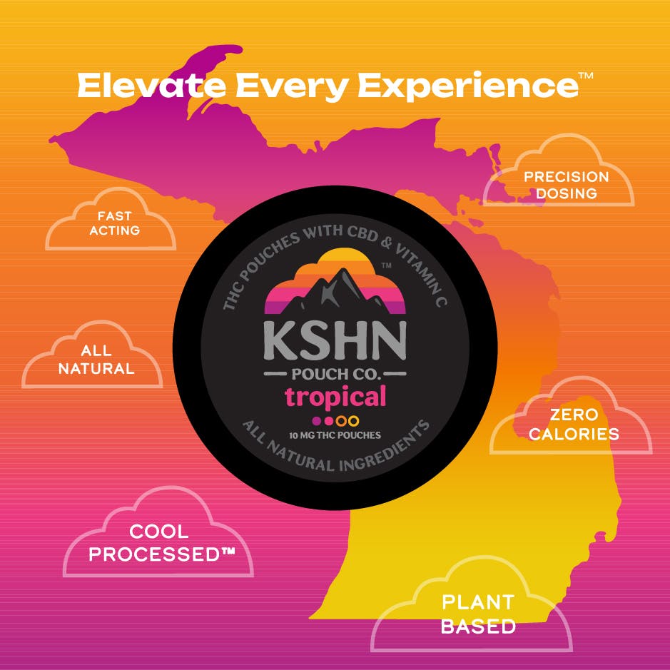 Tropical | KSHN 10mg THC Pouch [20ct]