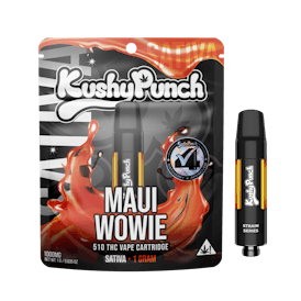 1G Kushy Punch 510 Vape Cart - Maui Wowie (SATIVA)