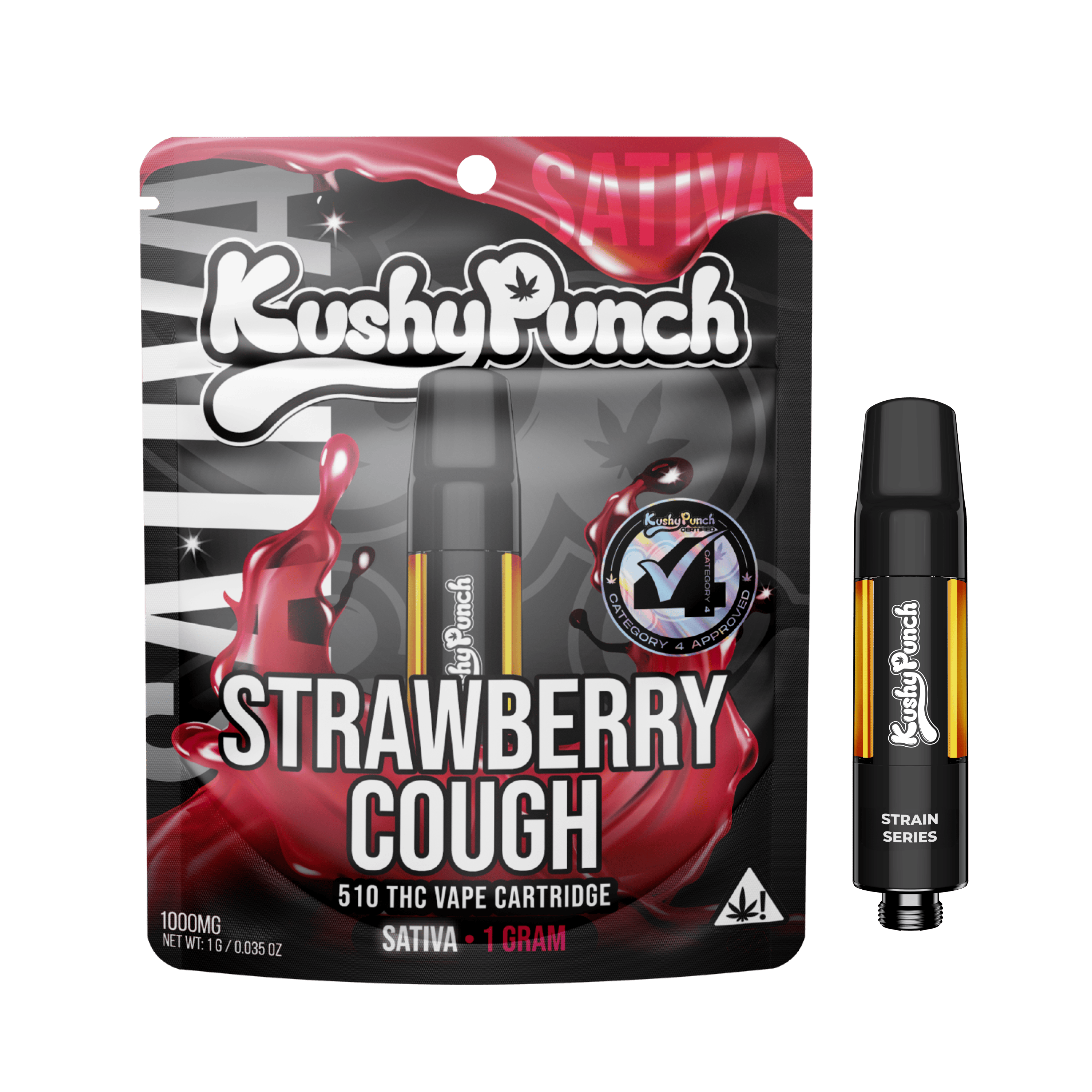 Kushy Punch: Strawberry Cough