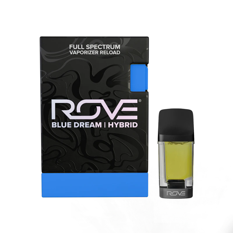 Rove Blue Dream · Melted Diamond Live Resin Vaporizer · 1.0g (Reload), Cartridges
