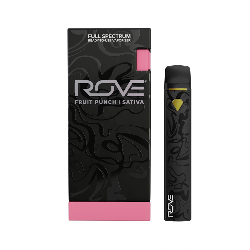 Rove Fruit Punch · Melted Diamond Live Resin Vaporizer · 1.0g (Ready-To-Use) MD, Disposables