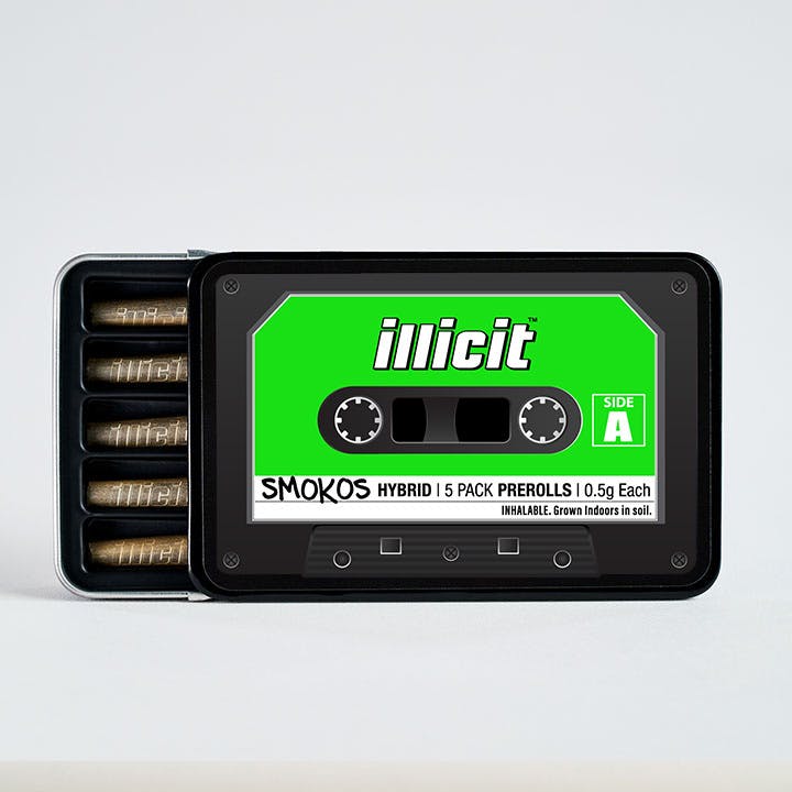 Mintlato Smokos .5g 5-Pack by ILLICIT