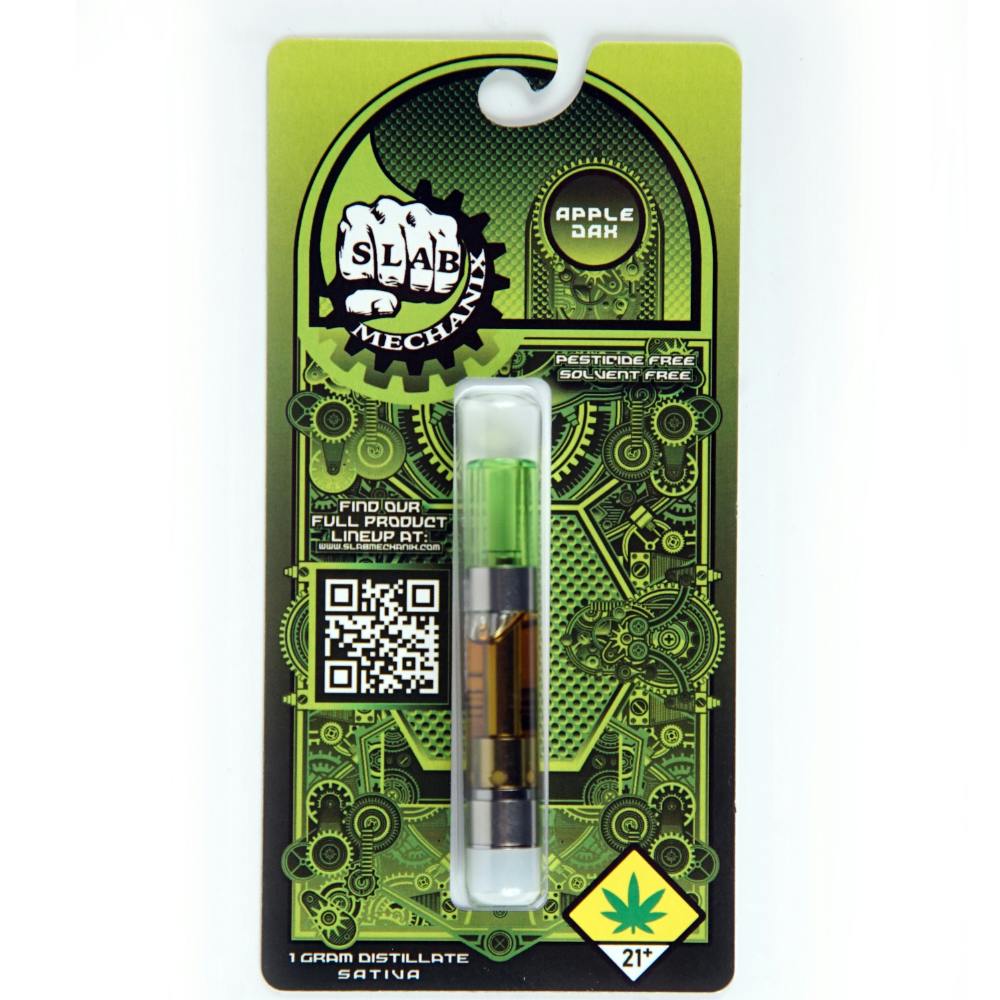 Slab Mechanix Apple Jax 1g Distillate Cart