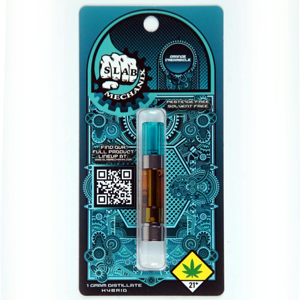 Slab Mechanix Orange Creamsicle 1g Distillate Cart