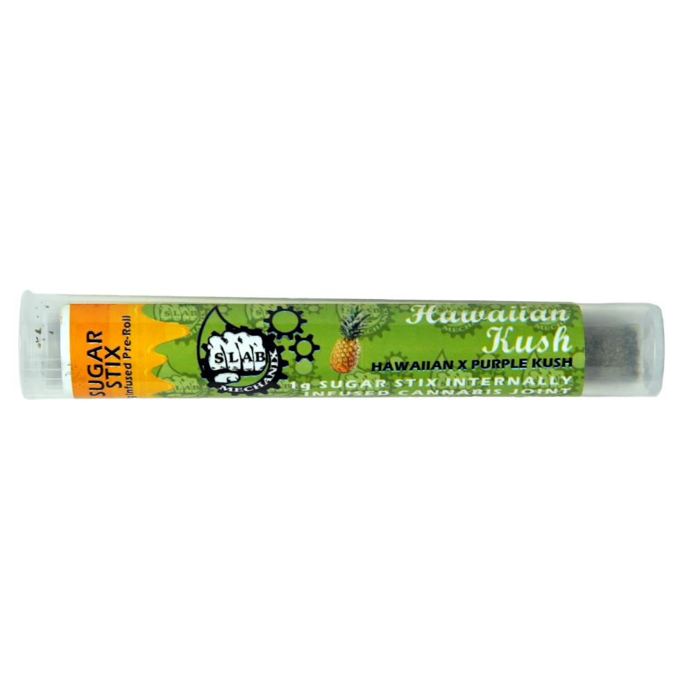 Slab Mechanix Hawaiian Kush IFPR Sugar Stix 1G at The Bake Shop (George)