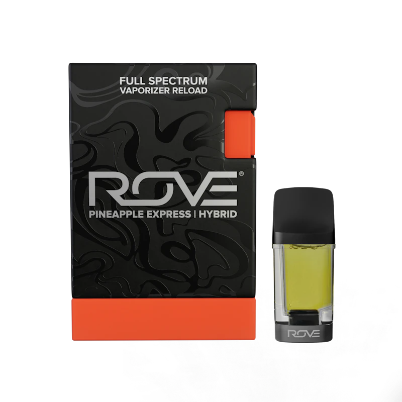 Rove Pineapple Express · Melted Diamond Live Resin Vaporizer · 1.0g (Reload), Cartridges