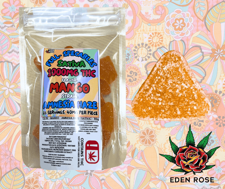 1000MG Full Specables - Amnesia Haze (Sativa)