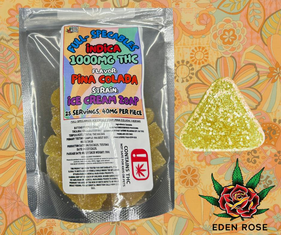 1000MG Full Specables - Ice Cream Zoap (Indica)