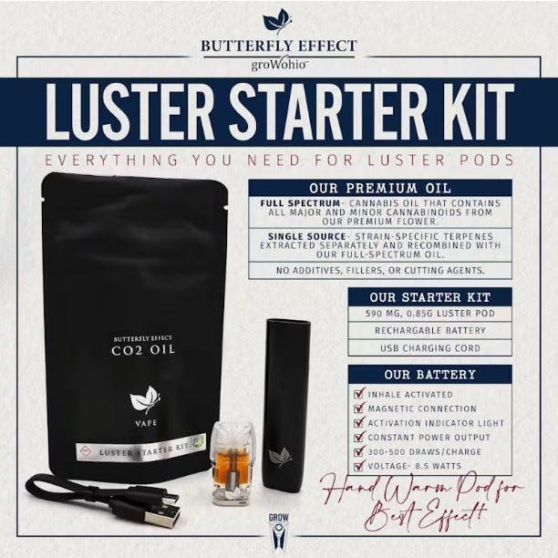 Peach Dosi - Luster Pod Starter Kit by Butterfly Effect - Grow Ohio