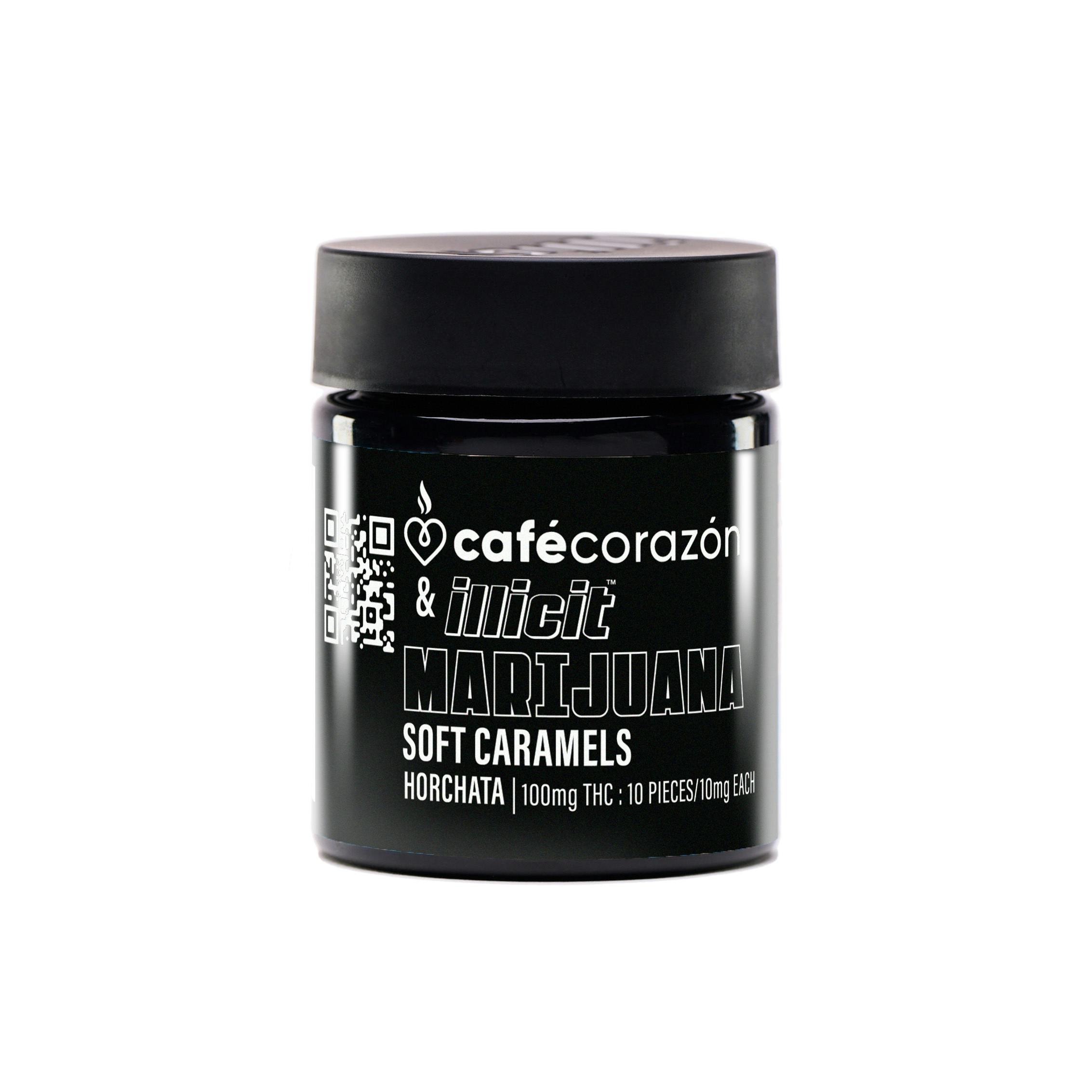 Café Corazón Horchata Soft Caramels 100mg by ILLICIT