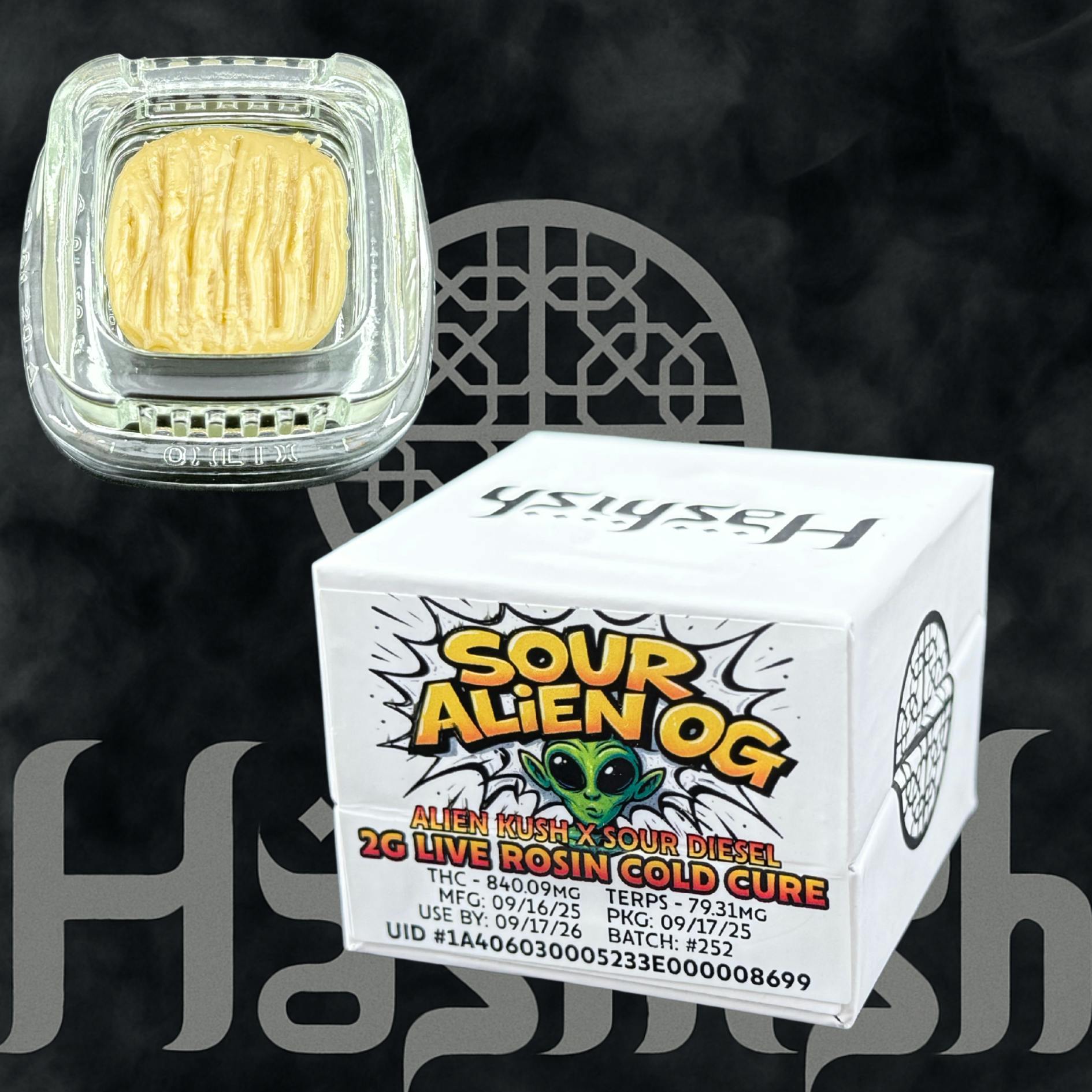 Hashish: Sour Alien OG