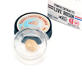 East Coast Kush Junky Silver Tier Live Rosin Cold Cure Badder (1g)