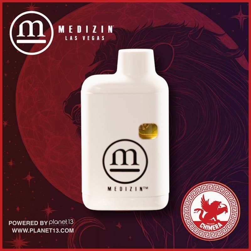 Chimera Live Rosin Disposable | 0.5g by Medizin