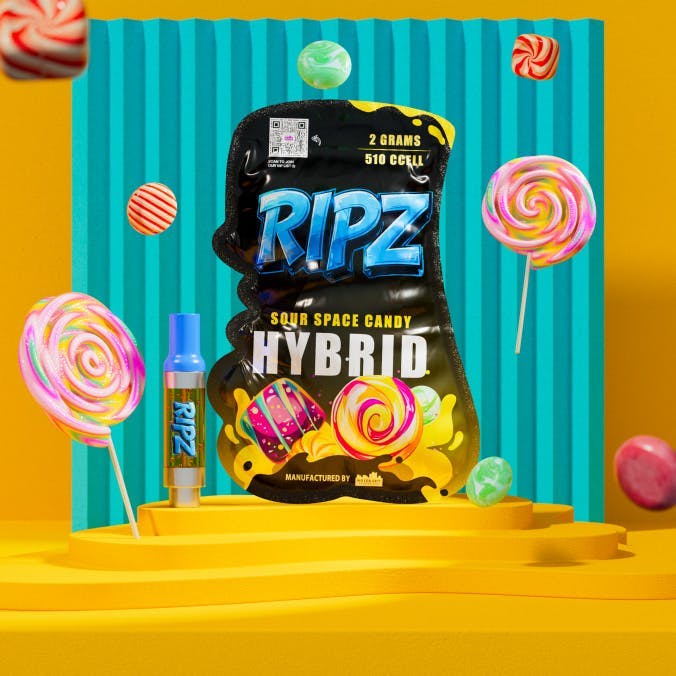 Ripz | Sour Space Candy | 510 Cartridge | 2g
