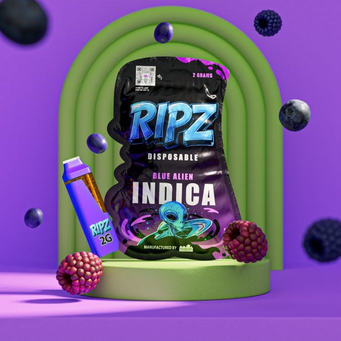 Blue Alien | Disposable | 2g by Ripz