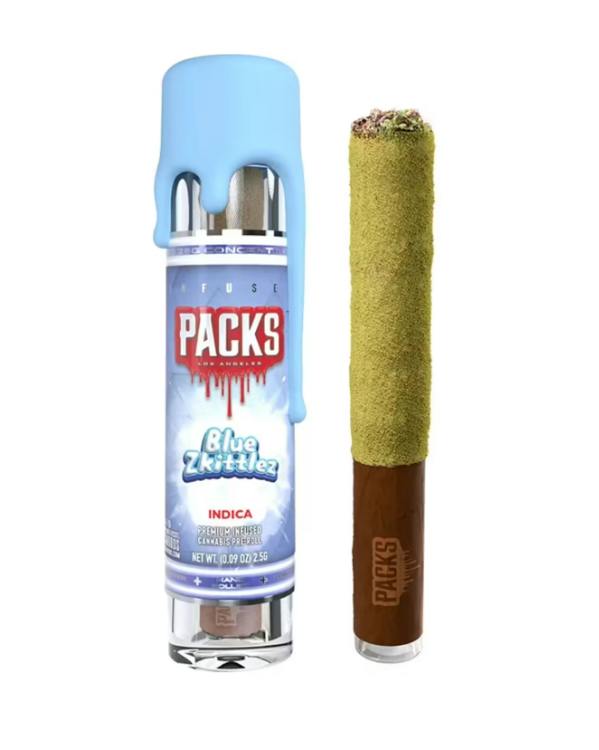 Blue Zkittlez | Live Rosin Infused Blunt | 2.5g by PACKS LOS ANGELES