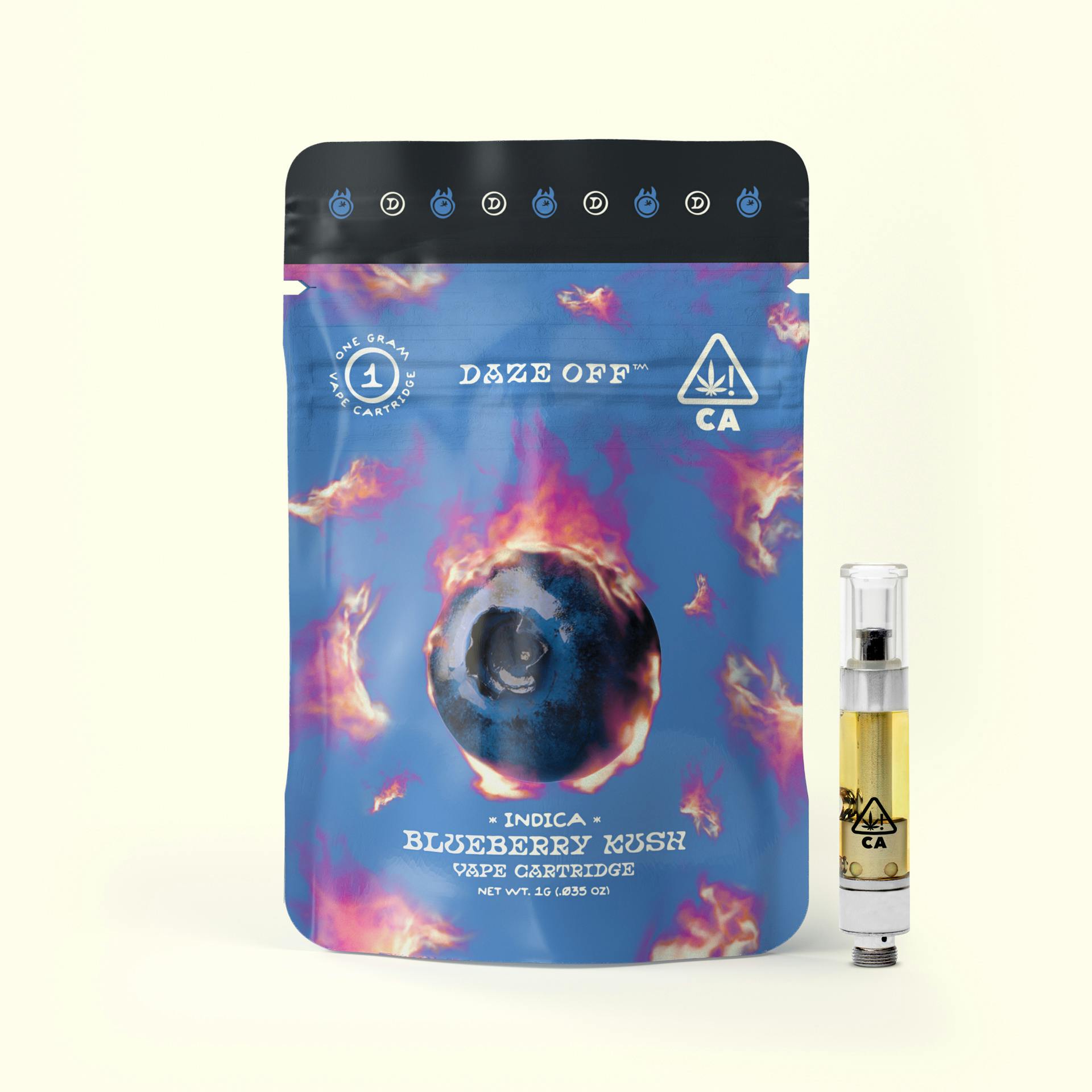 Blueberry Kush 1g Cartridge