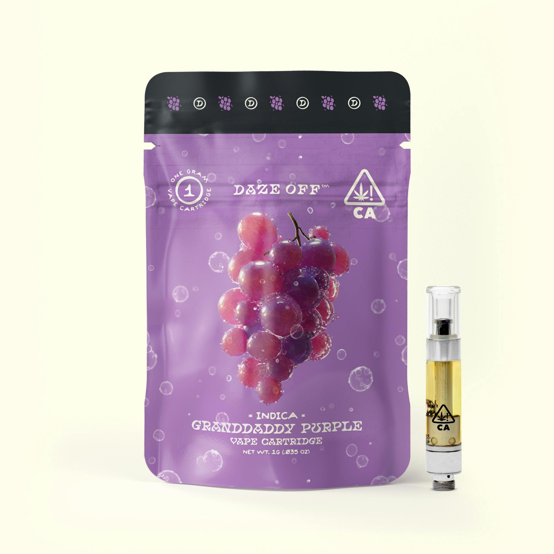 Grand Daddy Purple 1g Cartridge