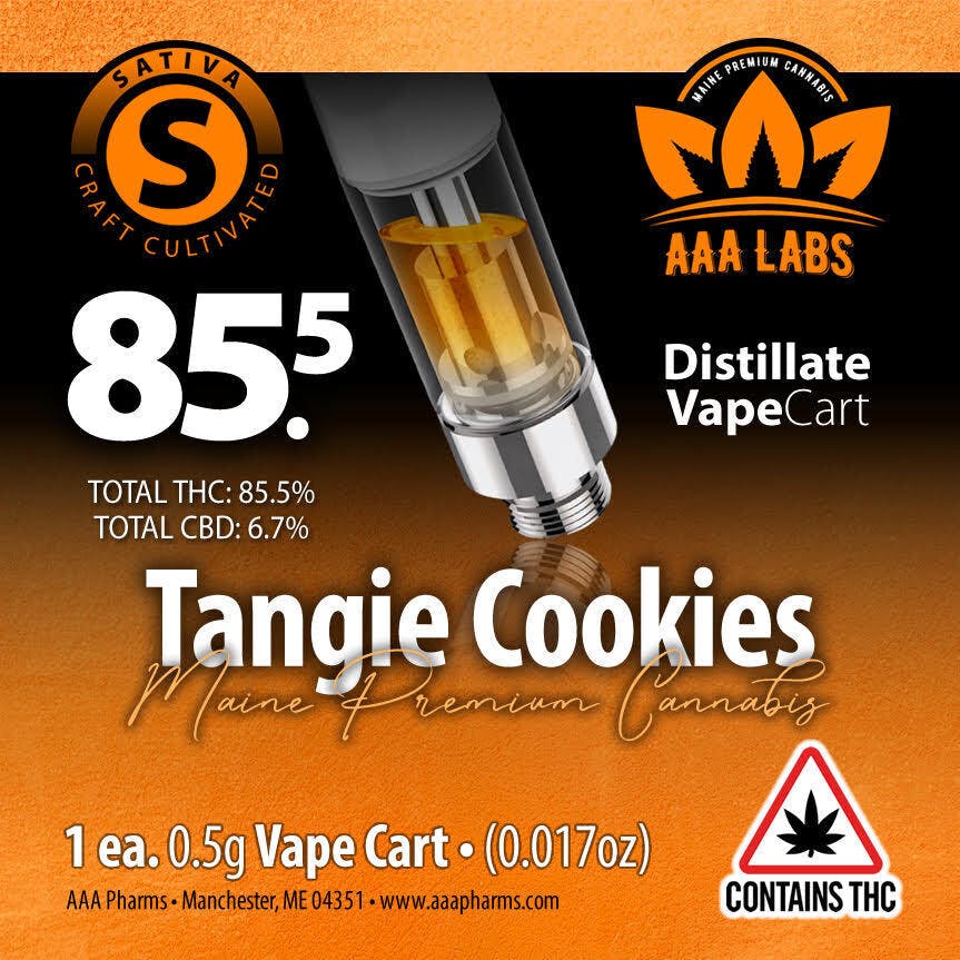 Tangie Cookies Distillate Vape Cart