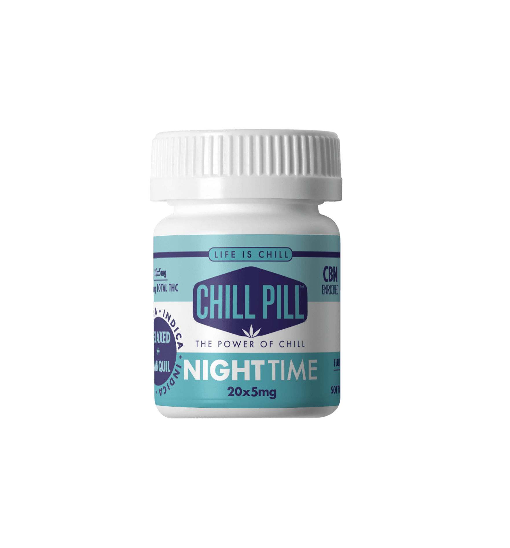 Chill Pill | Nighttime 20x5mg | 100mg