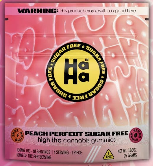 Sugar Free Peach Perfect Gummies