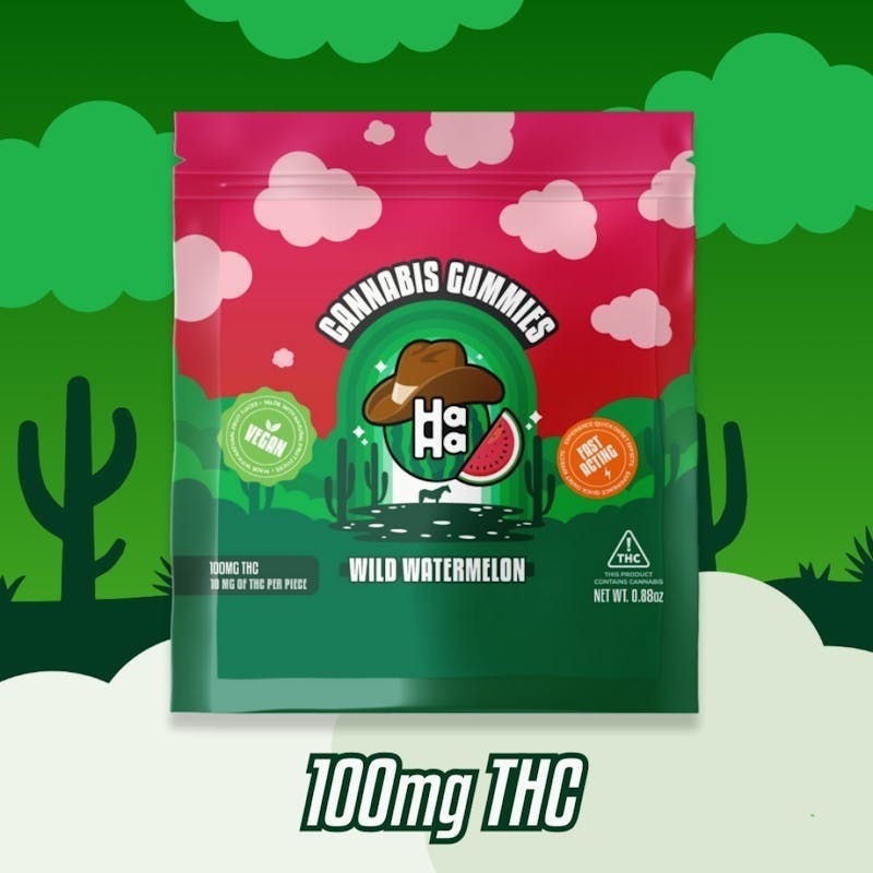 Wild Watermelon Vegan Gummies 10pk
