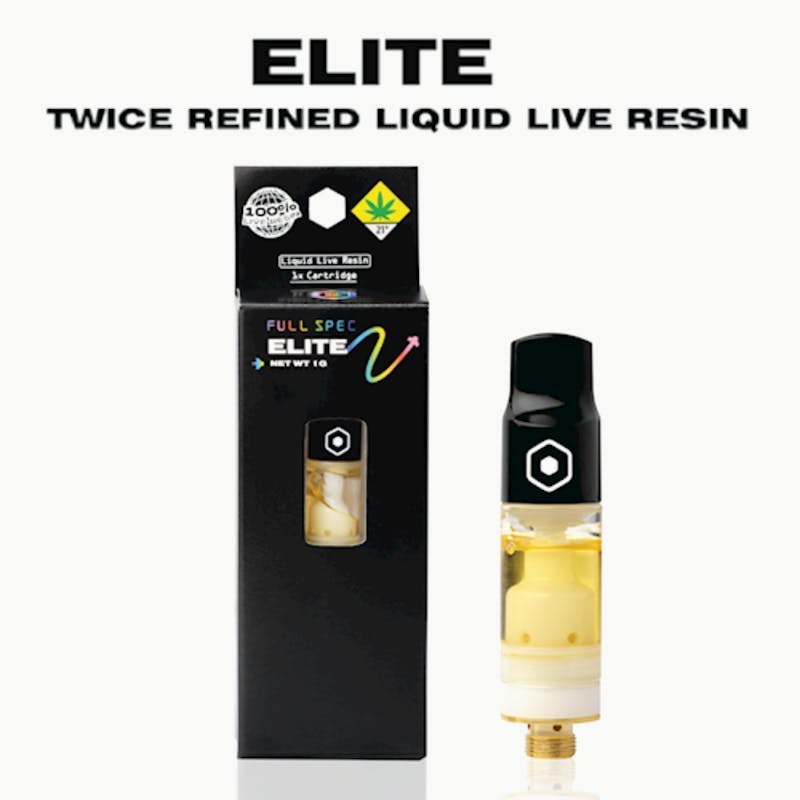 Elite Live Resin Cartridge Slippery