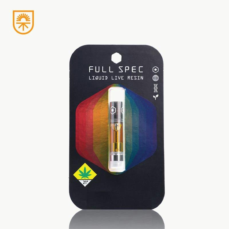 Full Spec | 1g Live Resin Cartridge - AK-47 by Full Spec