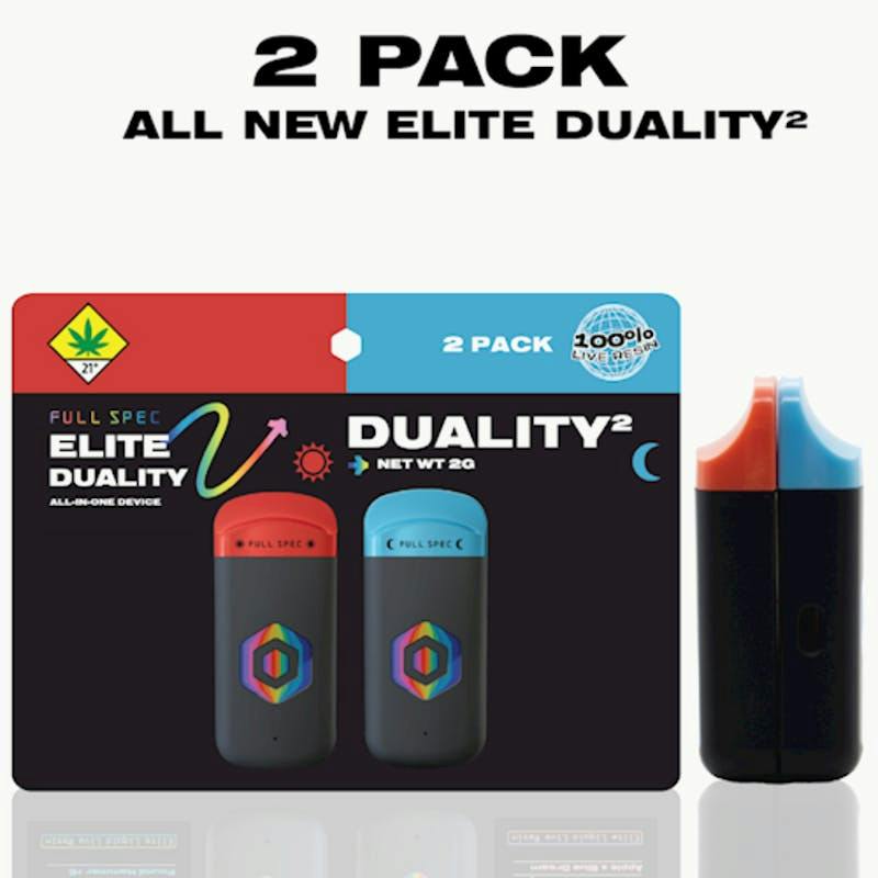 Full Spec | Elite Duality 2pk - Sour Banana Sherbert / Planet of the Grapes