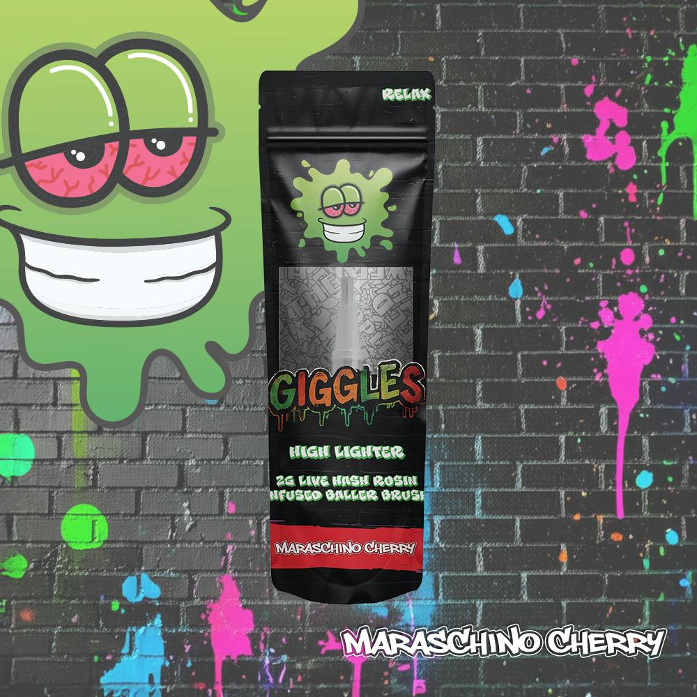 Highlighters | Maraschino Cherry | Baller Brush | 2g