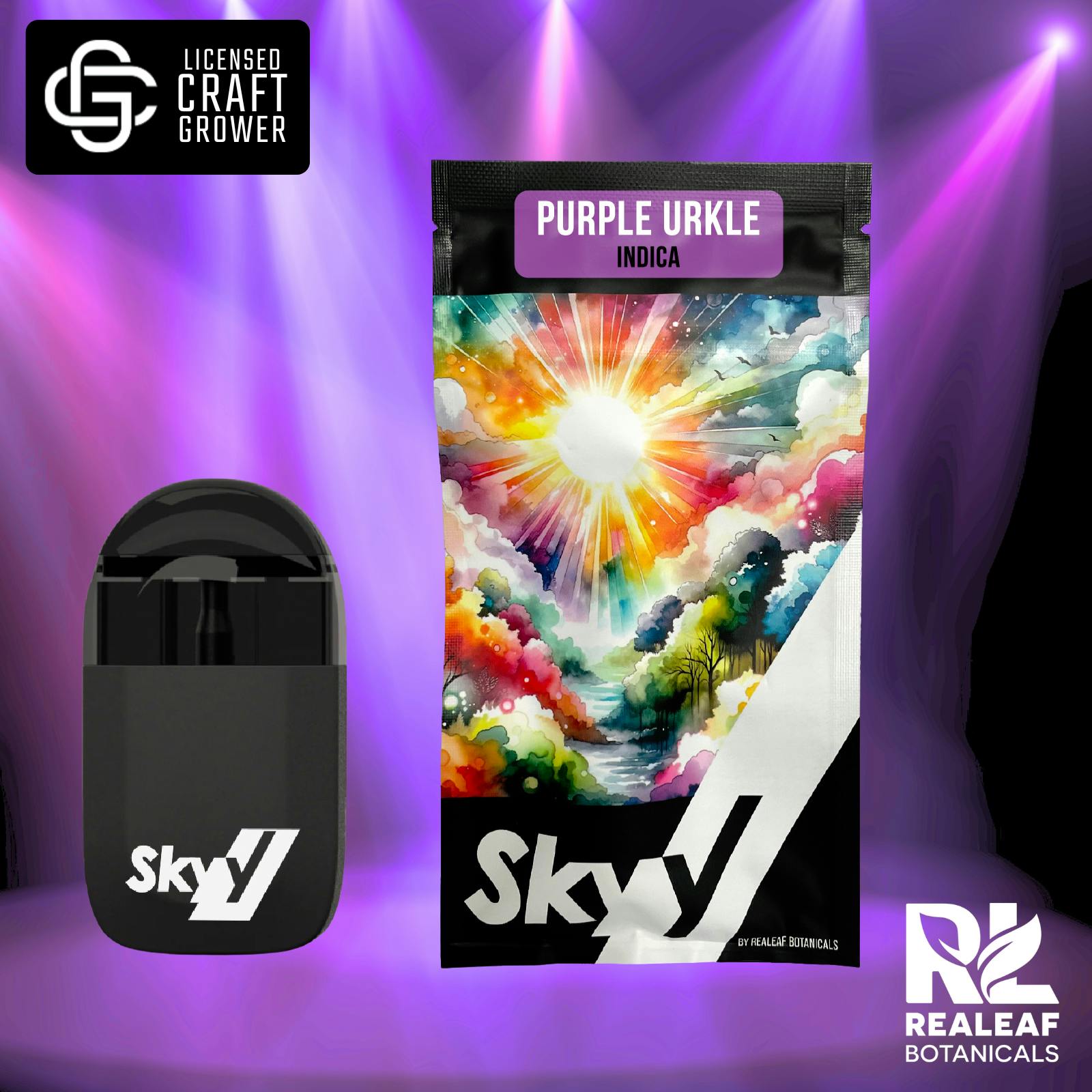 Purple Urkle Disposable Pen