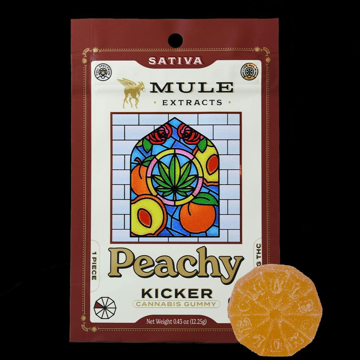 Mule Extracts | Peachy Kicker | 100mg | Single