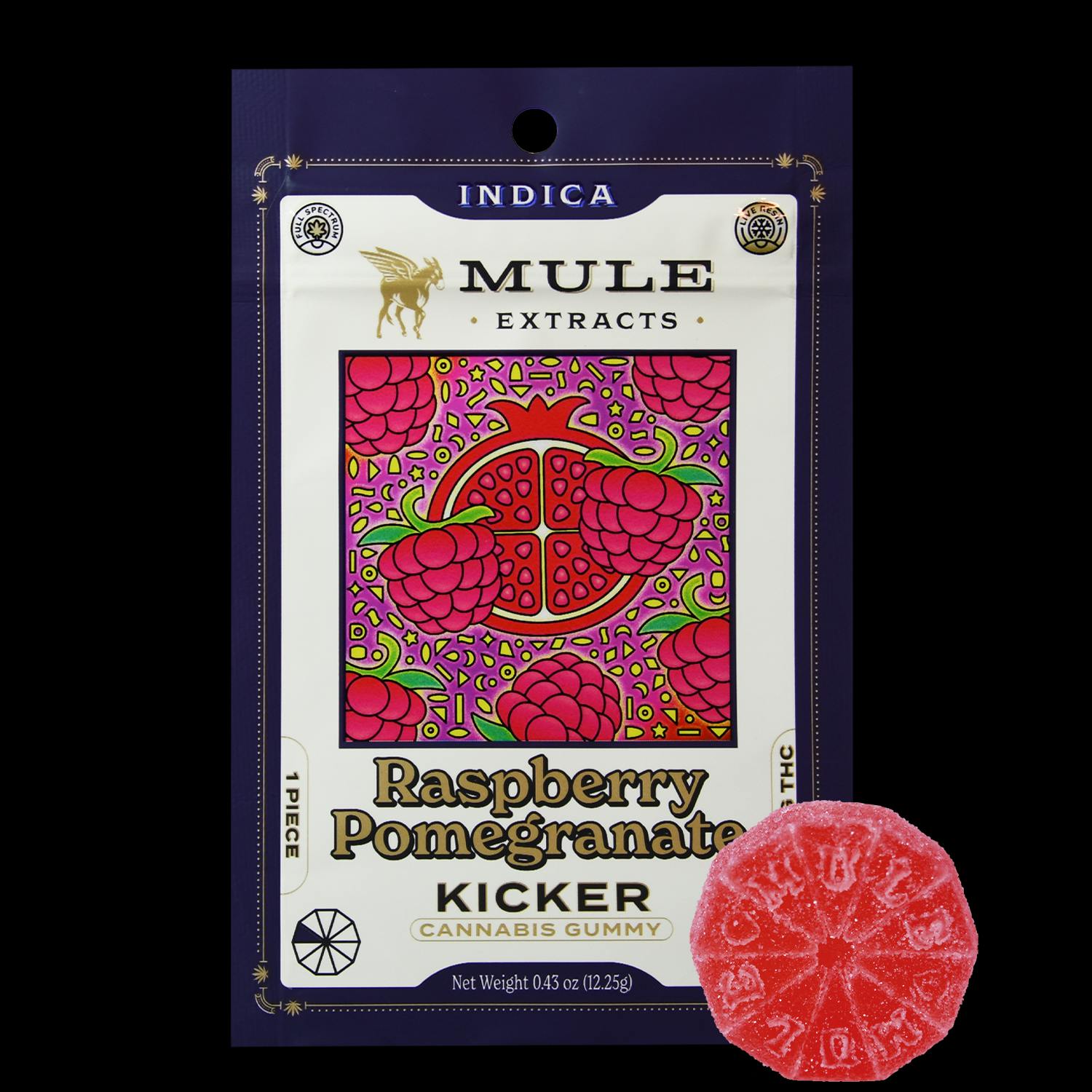 Raspberry Pomegranate Kicker