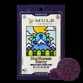 100mg 2-Piece NW Berry 1:1:1 THC CBD CBN Kicker (Indica)