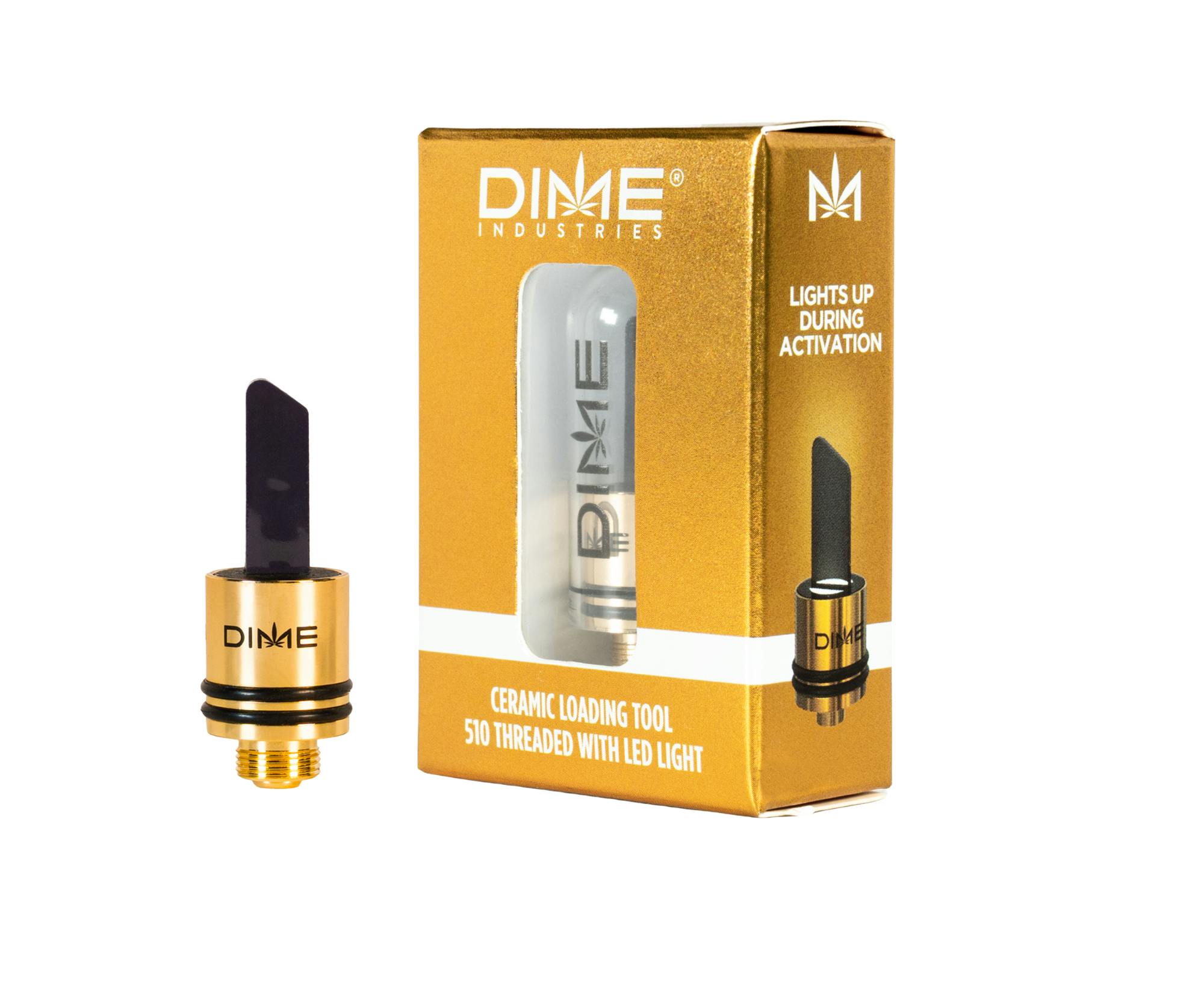 510 Thread Ceramic Dab Tool w/LED Light